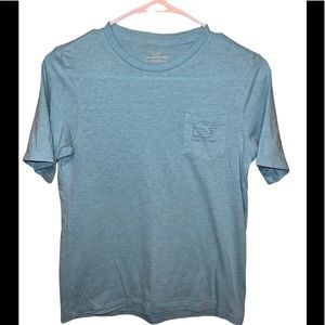 Vineyard Vines T-shirt, light blue, boys’ medium